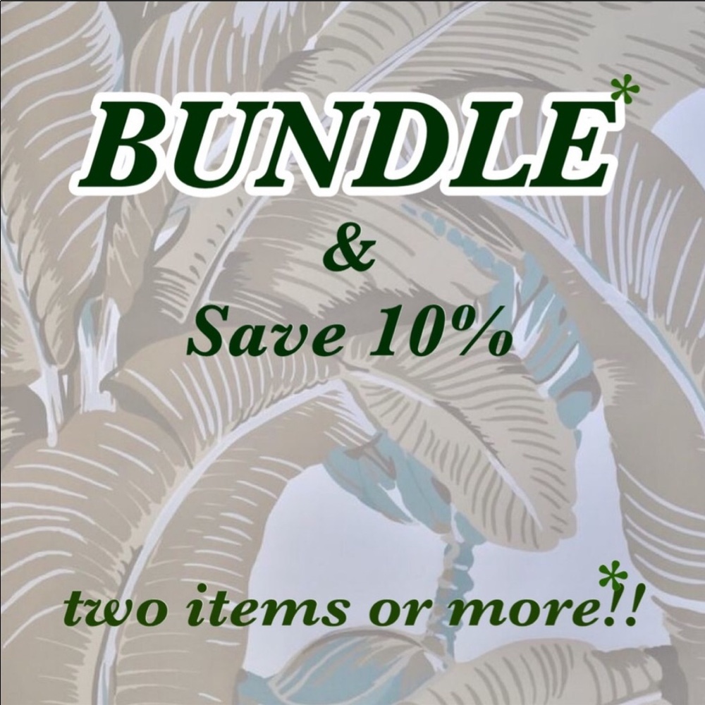 Bundle & Save 2 items or more